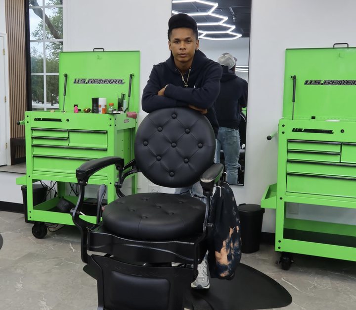 Tee at Escape Barber Co.